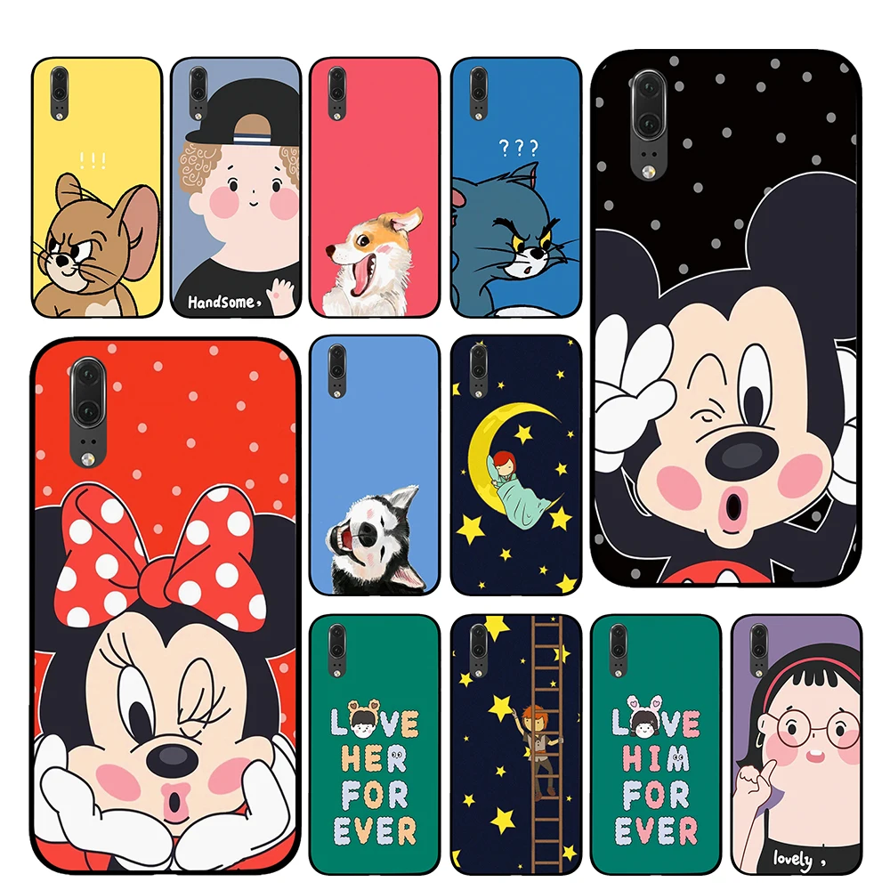 Маленькие милые животные Роскошные Чехлы для huawei P30 P20 P10 mate 10 20 Pro Lite | Мобильные