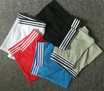 

4Pcs Brand Quality Men Boxers Underwear U Convex Designer Breathable Sexy Underpants Soft Cotton Short Boxer Men Under Panties
