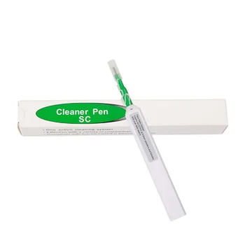 

Optical Cables Cleaning Kit Fibre Cleaning Pen Fibre Adapter Cleaner One-Click Fibre Optic Cable Contact Cleaner 2.5mm For SC/FC