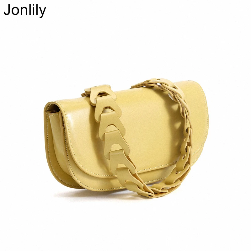 

Jonlily Women Genuine Leather Mini Shoulder Bags Female Fashion Crossbody Bag Elegant Handbag Teens Daybag Purse -KG616