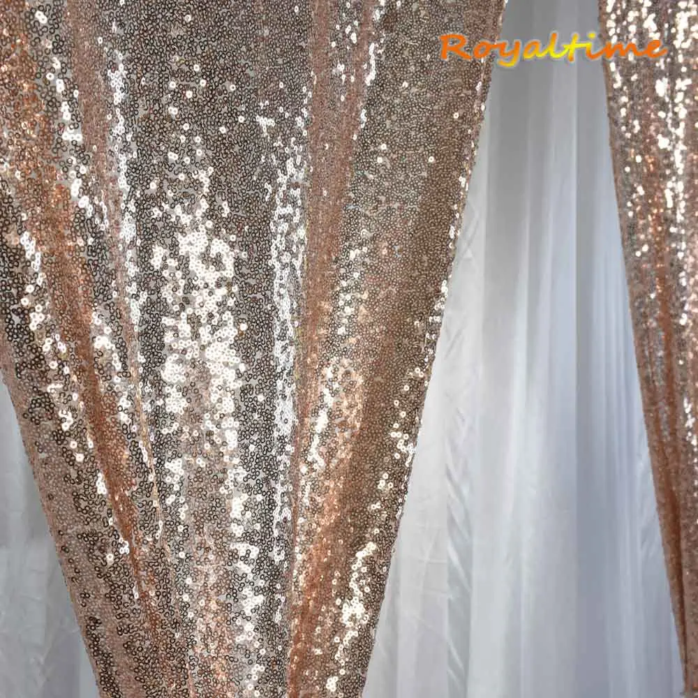 Royaltime 2 шт. 2x8 футов однотонный Белый Блестящий Фон занавеска Свадебная фотобудка