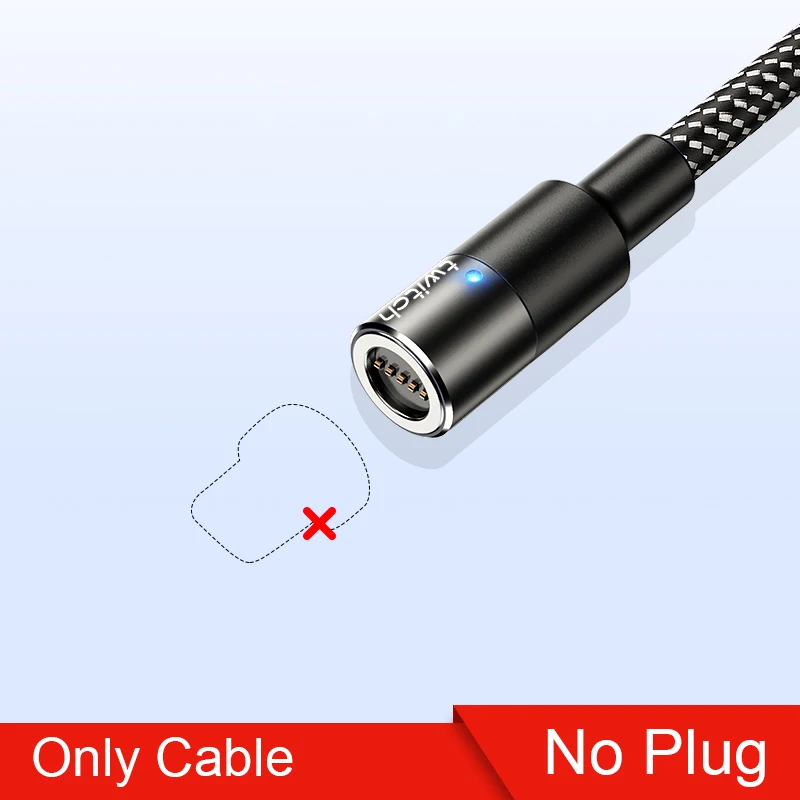 Twitch магнитное зарядное устройство Micro USB кабель для iPhone 11 Pro Max провод для быстрой зарядки usb type C type-C магнит кабели для мобильных телефонов - Цвет: Only Black Cable