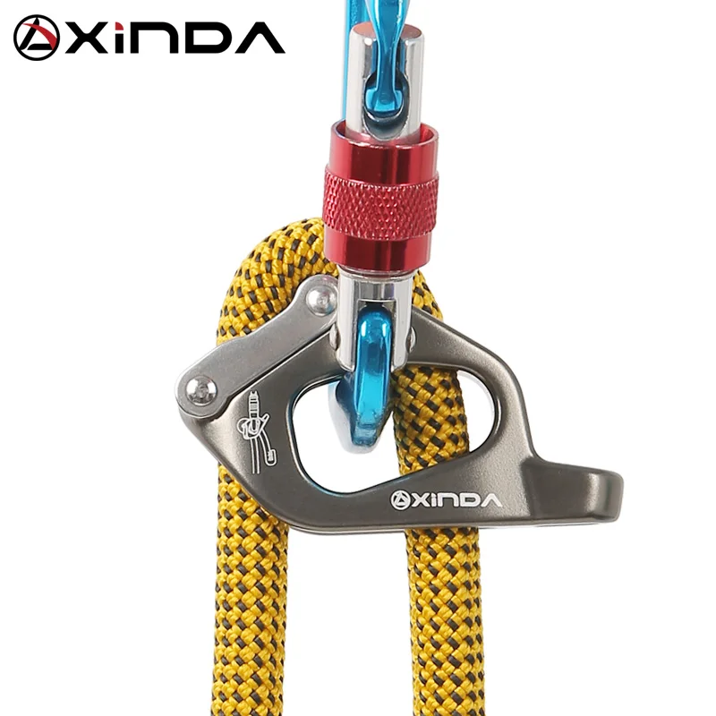 XINDA new arrival high quality adjust cowstail positioning lanyard adjuster for ascending descending rock climbing SRT caving | Спорт и