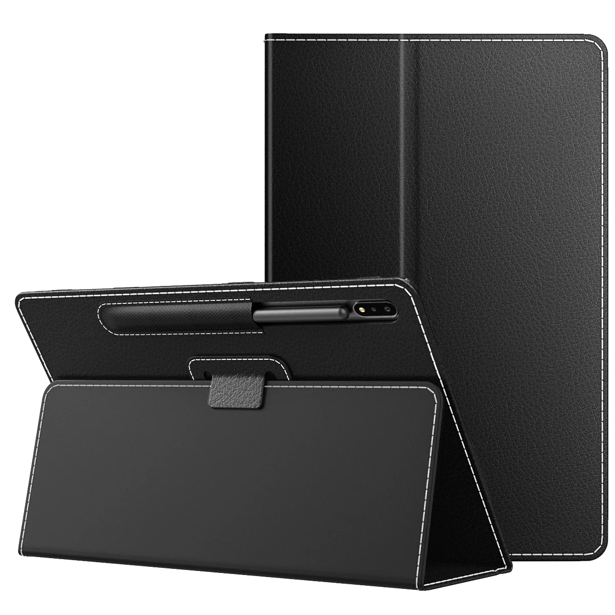 

Case for Samsung Galaxy Tab S8 11 inch 2022 SM-X700,Ultra Slim Tri-Fold Cover with Auto-Wake/Sleep&Pen Holder for Galaxy Tab S7