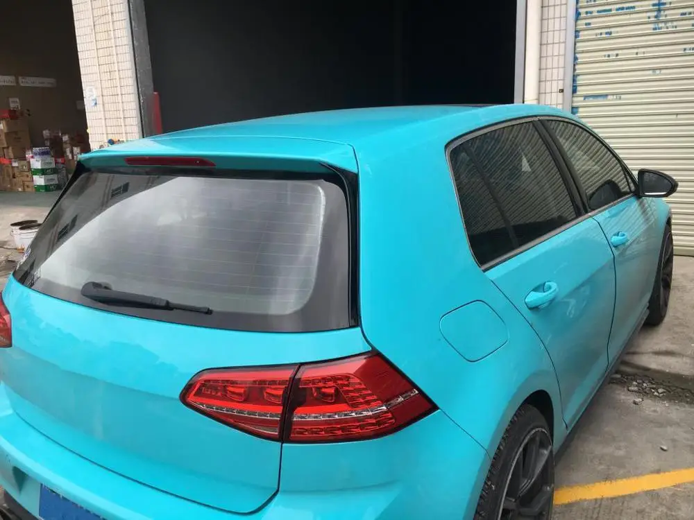 2 шт. автомобильный спойлер из углеродного/АБС пластика для Volkswagen Golf 7 MK7 5 2014