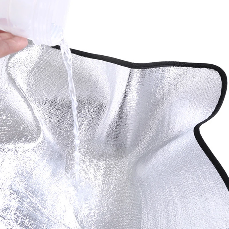 Moisture-proof Outdoor Foldable Sleeping Mat Camping Aluminum Foil EVA Pads Mattress Blanket Pad for Camping Trip Picnic