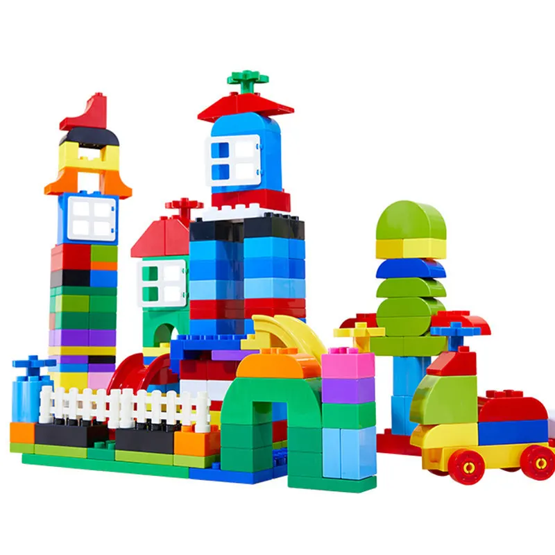 

Large Particles Assembled Baby 3-6 a Year of Age 7 Splicing Type 8-Compatible legao Boy Women's Building Blocks Children'S Educa