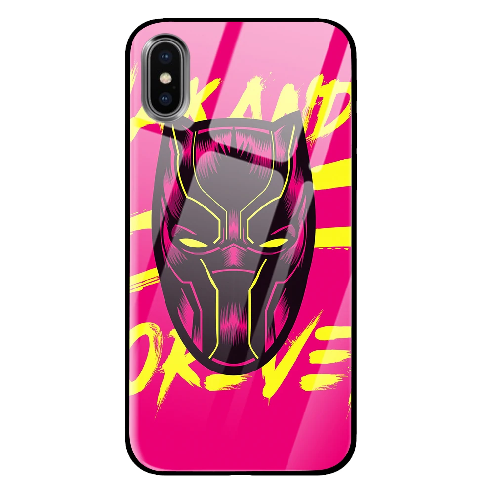 Марвел Капитан wonder woman роскошные чехлы из закаленного стекла для samsung Galaxy S10 S8 S9 Plus Note 8 9 - Цвет: 1