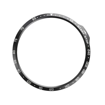 

For Garmin Fenix 6 Scale Watch Ring Adhesive Cover Anti Scratch Stainless Steel Stainless Steel Prevents Scratches For Garmin 6