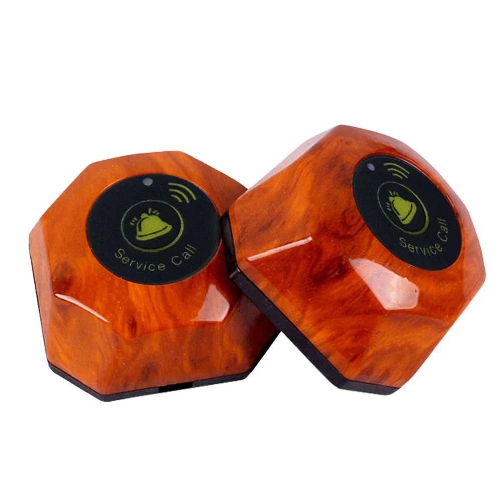 JINGLE BELLS 10 pcs of Quality Restaurant Wireless Guest Calling System Buttons 433mhz Bells Service Cafe wireless calling system