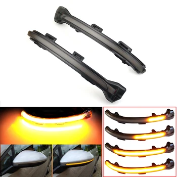 

2PCS For VW Golf MK7 7.5 7 GTI R GTD Dynamic Blinker LED Turn Signal For Volkswagen Rline Sportsvan Touran Side Mirror Light
