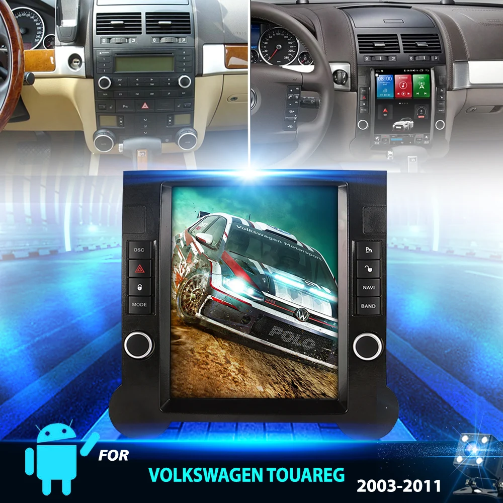 

2din Android car radio For Volkswagen Touareg 2003-2011 Car GPS Navigation head unit Stereo receiver DVD Multimedia Player
