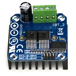 BTS7960 полупроводниковый H-мост мотор драйвер Авто PWM прочный 43A высокой мощности DC шаговый умный автомобиль части двойной