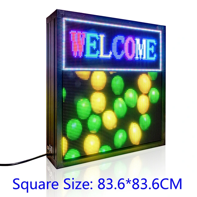 Led Display Board Size