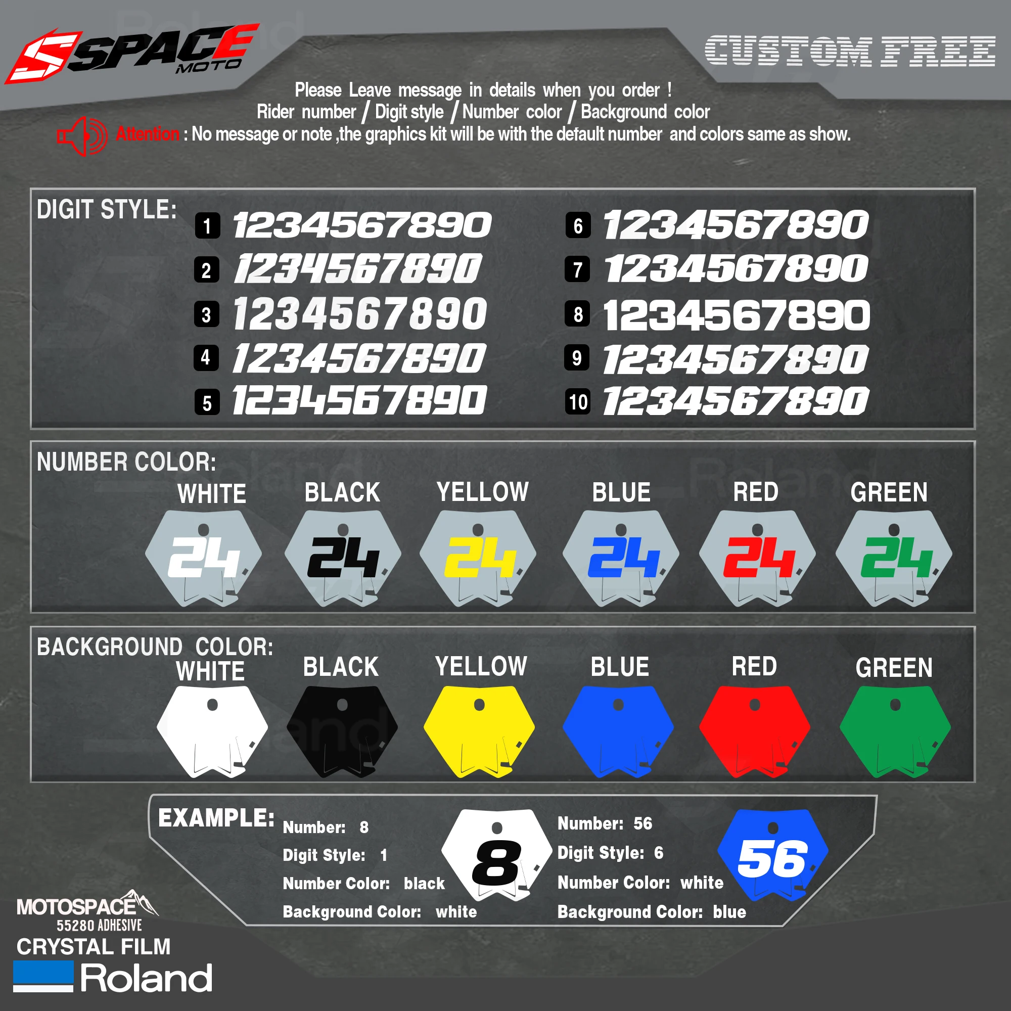 MotoSpace    ׷  Decals 3M ƼĿ ŰƮ KTM 2005-06SXF 06-07XCF 05-07EXC 06-07XCW 008