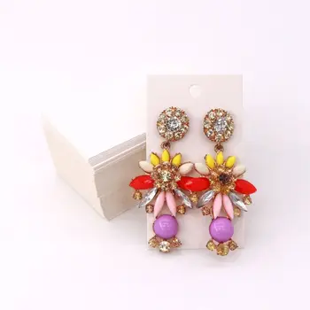 

200 Set Earrings Display Card with Clear Self-Seal Bags Earring Display Cards