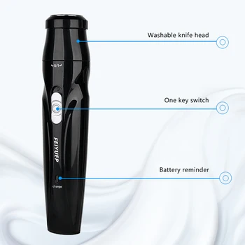 

3 in1 Portable Multi-Functional Electric Ear Nose Trimmer Shaver Rechargeable Shaving Machine Razor Face Care Tool for Men Women