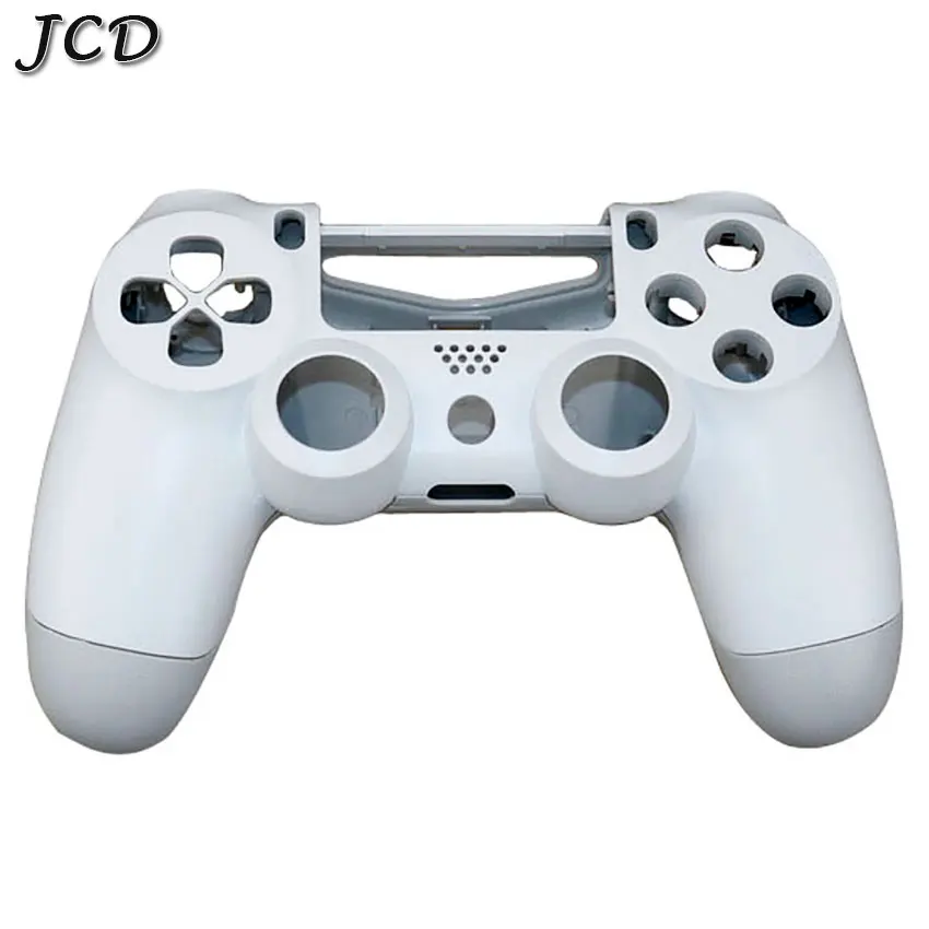 O JCD Пластиковый корпус для sony Playstation 4 PS4 V1 JDM-001 JDM-011 беспроводной контроллер Замена Передняя Задняя крышка чехол - Цвет: O