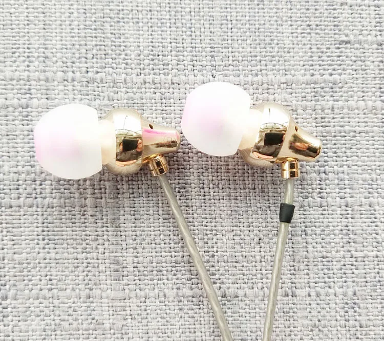 Diy ie80s наушники c5 серебряный кабель