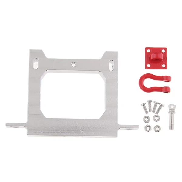 

Upgrade Spare Parts Metal Rear Bumper with Trailer Hook for WPL B14 B24 B16 1/16 RC Car Truck