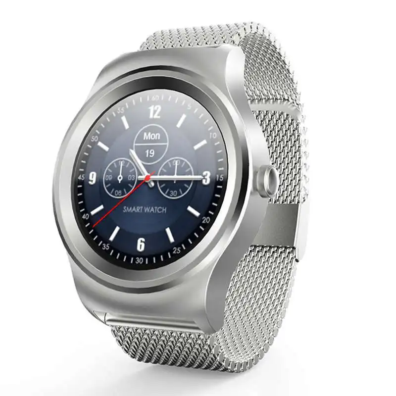 

R1 Bluetooth Call Smart Watch Full Circle Press Screen Heart Rate Pedometer