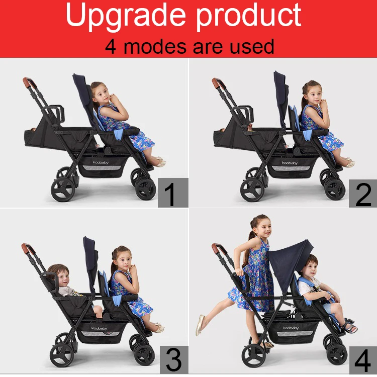 seebaby double stroller