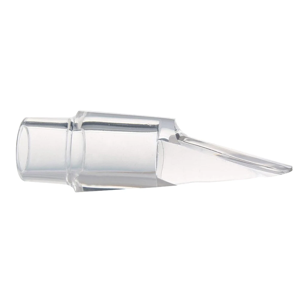 Clear Soprano Eb Saxophone Sax Mouthpiece for Woodwind Instrument