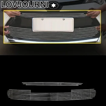 

Body Front Bumper Grille Exterior Automobile Modified Decorative Protecter Mouldings Parts Decoration 17 18 FOR Toyota Corolla