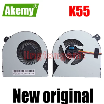 

New CPU Cooling Fan For Asus K55 K55D K55DR X55DP notebook Cooler replacement Laptop Computer Radiator free shipping fans