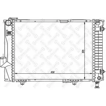 

Radiator cooling system without AC \ MB W124 2.6-3.2 85 STELLOX 1