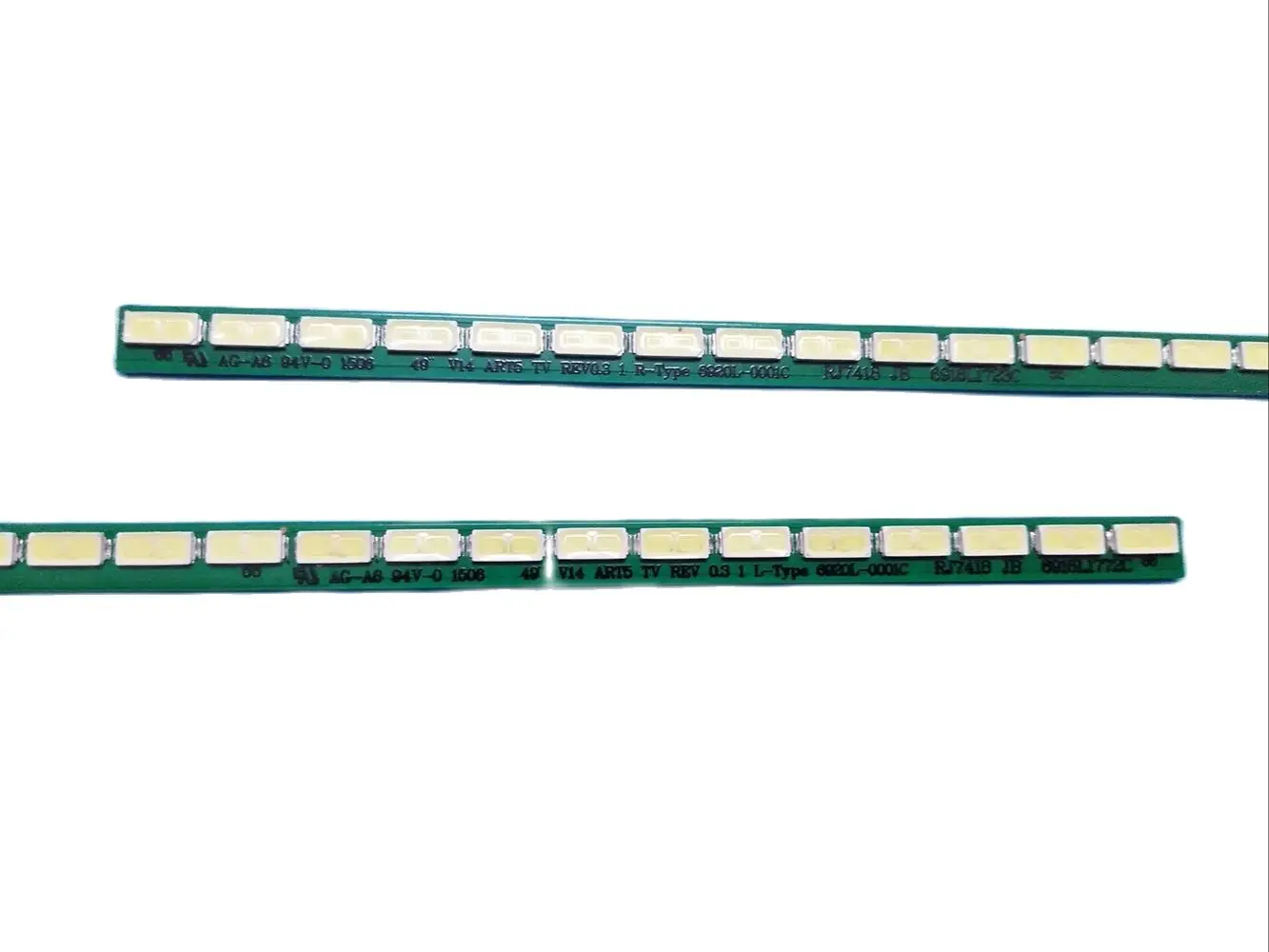 2 шт. светодиодный Подсветка полосы для LG 49UB8800 49UB8200 49UF695V 6922L-0128A 6916l1722C 6916l1723C 49UB820V