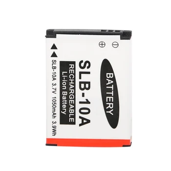 

2PCS/Lot SLB-10A SLB 10A SLB10A Battery For Samsung SL102 SL202 SL420 SL620 SL820 HZ10W HZ15W ES55 L100 L110 L200 L210 L310W