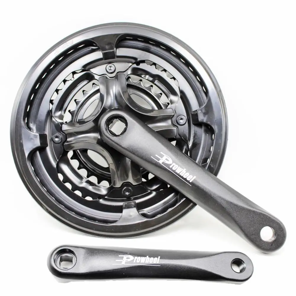 PROWHEEL 28/38/42/48T 7/8/9 Speed Bicycle Crankset MTB Bicycle Crank