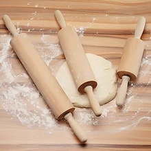 Migecon деревянная скалка для помадки торт печенье не липкий ролик Кондитерские пельменки лапша печенье пирог делая инструменты