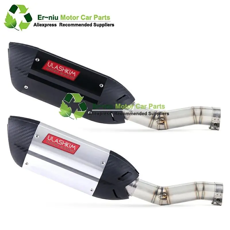 K7 GSXR 600 750 GSXR700 GSXR750 глушитель для мотоцикла среднего звенья трубы полная система слипоны для Suzuki GSX R600 R700 R750 K7