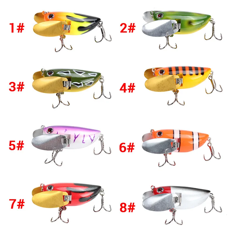 Fishing Lure whopper plopper 6cm/12.6g topwater hard bait isca artificial freshwater