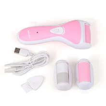 

Jinding 2In1 New Style Electric Callus Remover Foot File Pedicure Care Tool Reachargeable for Foot Care USB Plug