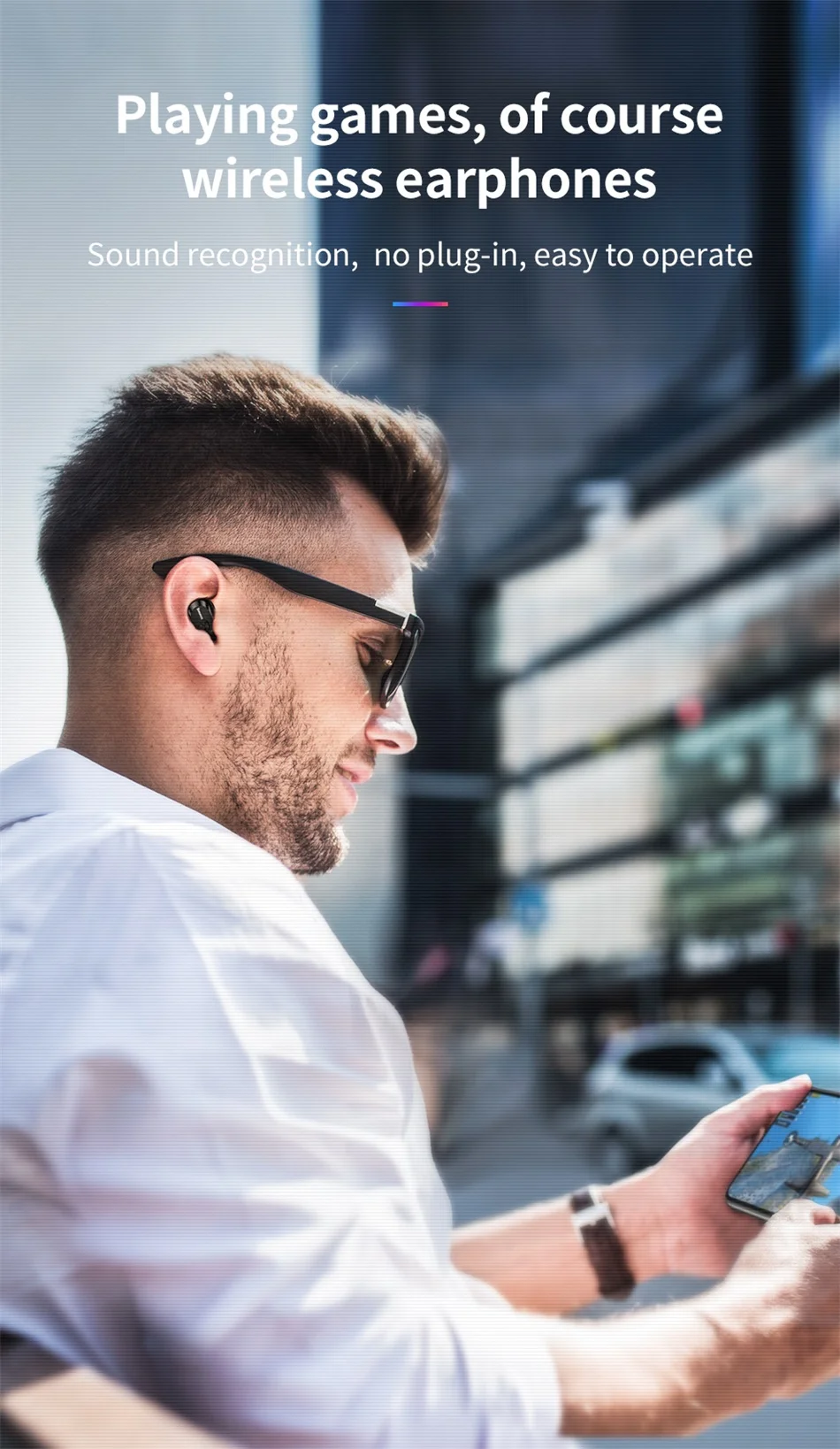 Xiaomi Baseus W01 TWS Bluetooth наушники беспроводные наушники Bluetooth 5,0 стерео наушники с HD микрофоном для телефона