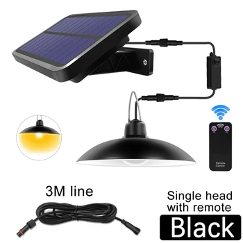 

Solar Pendant Lights Outdoor Indoor Remote Control Led IP65 Waterproof Hanging Emergency Balcony Storage Room Garden Home