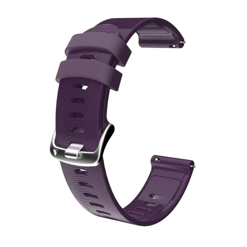 20 мм наручные силиконовые часы ремешок для GArmin Forerunner 245 245M 645 huawei 2