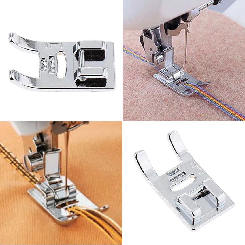

Domestic sewing machine parts presser foot 9903(XC1962002) / 5 Hole Cording Foot
