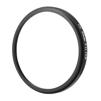 

2016 Newest 1pcs Glass 52MM 58MM 67MM Haze UV Filter Lens Protector with Metal Frame of DSLR SLR DC DV wholesale