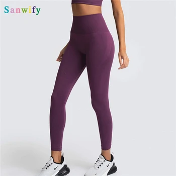 

Fitness High Waist Legging Control Seamless Energy Gymwear Workout Running Activewear Pants Hip Lifting Trainning Wear