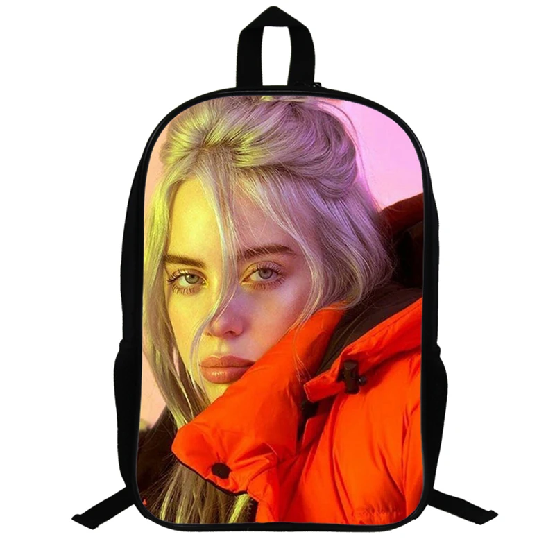 12 14,5 дюймовый популярный рюкзак для мальчиков и девочек Billie Eilish, рюкзак для подростков, рюкзак для студентов, рюкзак для детей, школьная сумка для детей, обратно в школу подарок - Цвет: 12