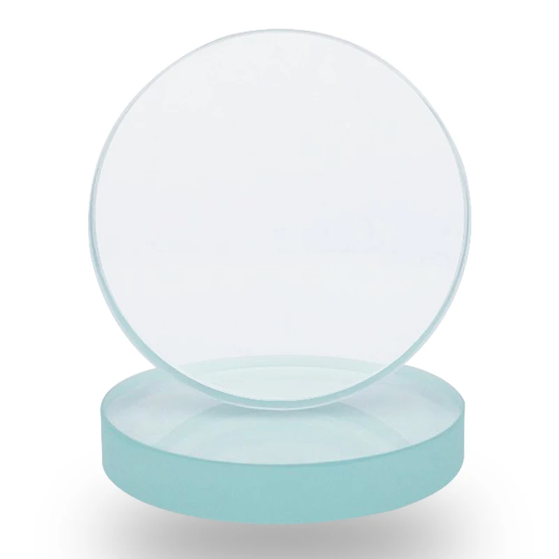 High temperature resistant round glass toughened borosilicate sight glass boiler fire pipe flange observation sight glass 95-110 afbeelding