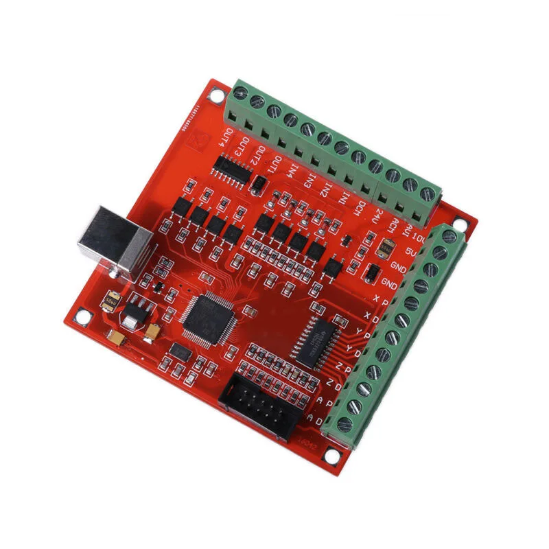 

High Quality 1 Set Of USB CNC Controller Card With USB Cable And CD Support Automatic Probe Tool Emergency Input Limit Switch