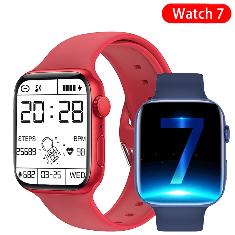2022 IWO 14 Series 7 Smart Watch DIY Face Heart Rate Men Women Fitness Tracker T200 Plus Smartwatch For Android Xiaomi IOS Phone|Smart Watches| - AliExpress