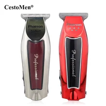 CestoMen Парикмахерская Машинка электрическая машинка для стрижки волос масляная голова гравировка стрижка бритва Профессиональная беспроводная перезаряжаемая машинка для стрижки волос