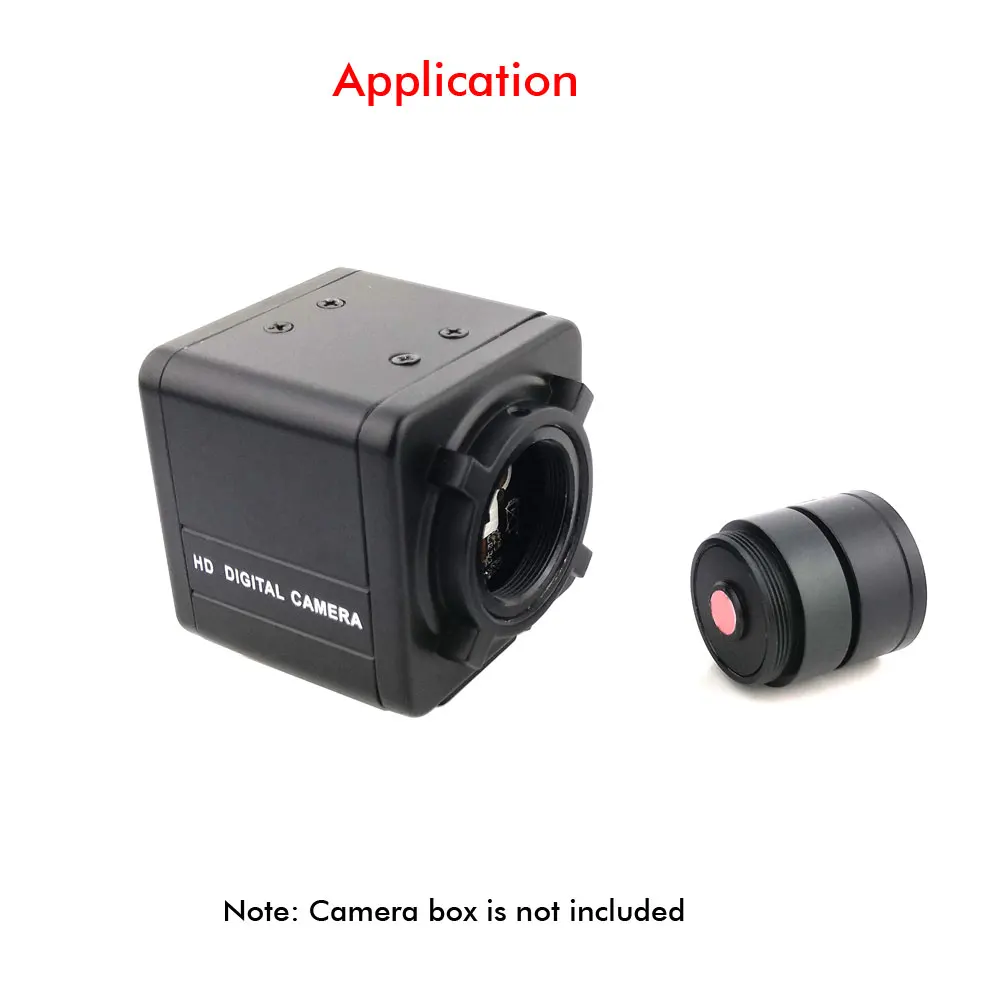 Industrial 3.0MP 4mm 6mm CS Mount CCTV Lens with 650nm IR Filter camera lens