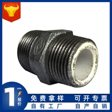 Оцинкованная проволока прямой разъем выстроились внутри Lap ковкого железа шелковая подкладка пластиковые фитинги DN15 20 25 32 40 50 65